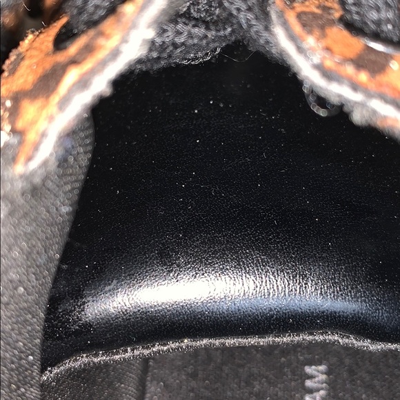 TIME and TRU Walmart Black & Leopard Sneakers - Picture 9 of 16